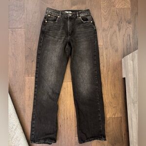 garage 90s straight jeans size 3